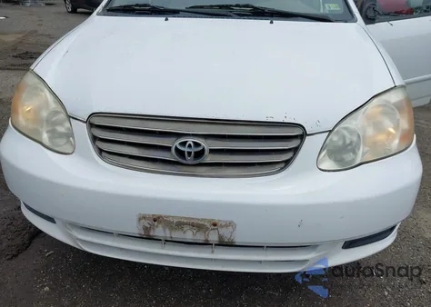 2004 Toyota Corolla Le из США, поврежденный, VIN JTDBR32E542023227